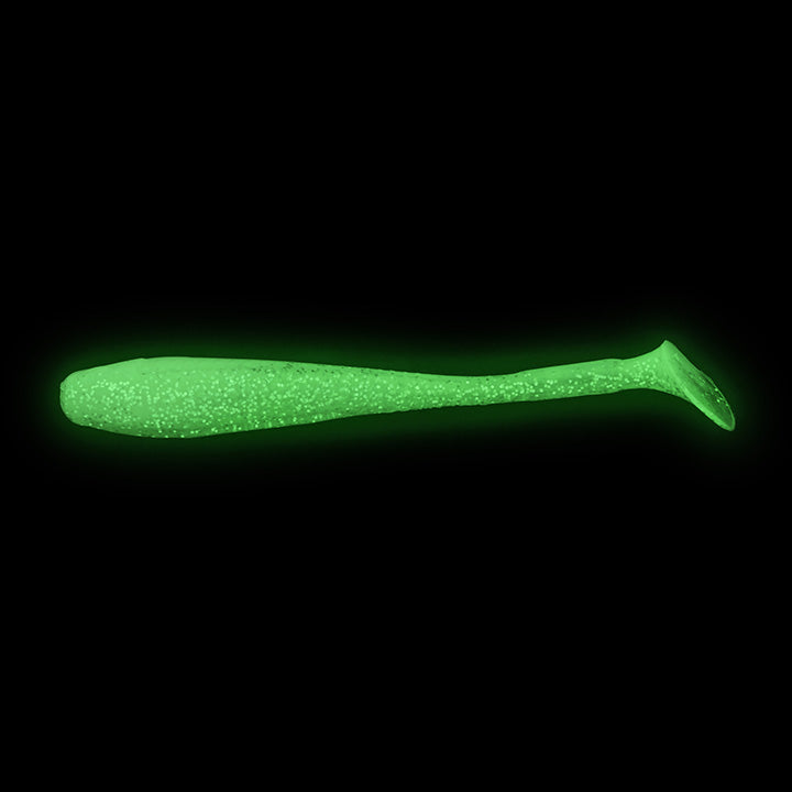 3.25" Glow Glitter OR 4" Glow Glitter With Built In Tail Rattle