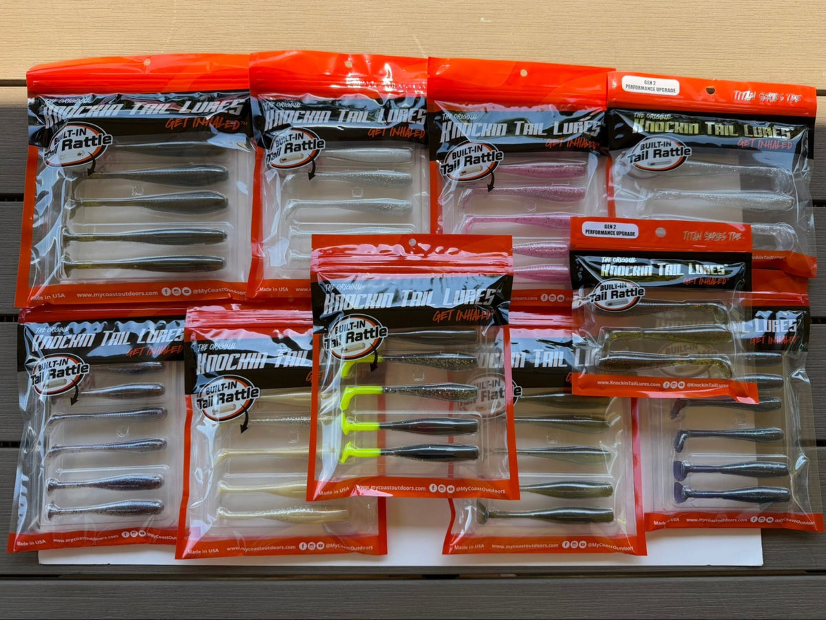 #1 Best Seller! Knockin Tail Lures Bundle, Limited Time Offer. Great deal!